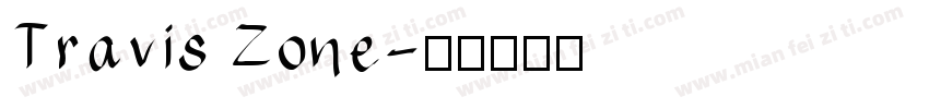 Travis Zone字体转换